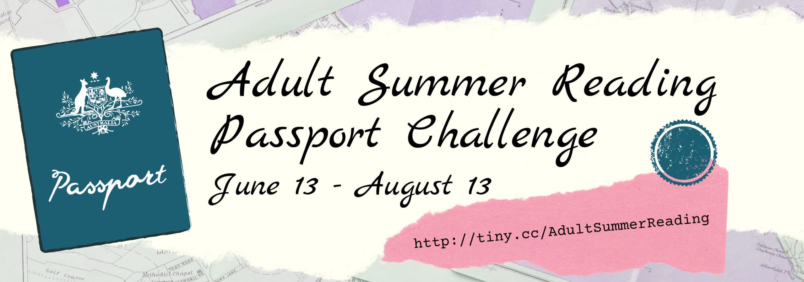 Adult Summer Reading Passport Challenge 2021 Moon Township Public Library